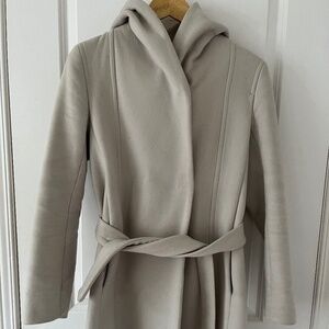 Aritzia Wilfred Wool Cashmere Coat